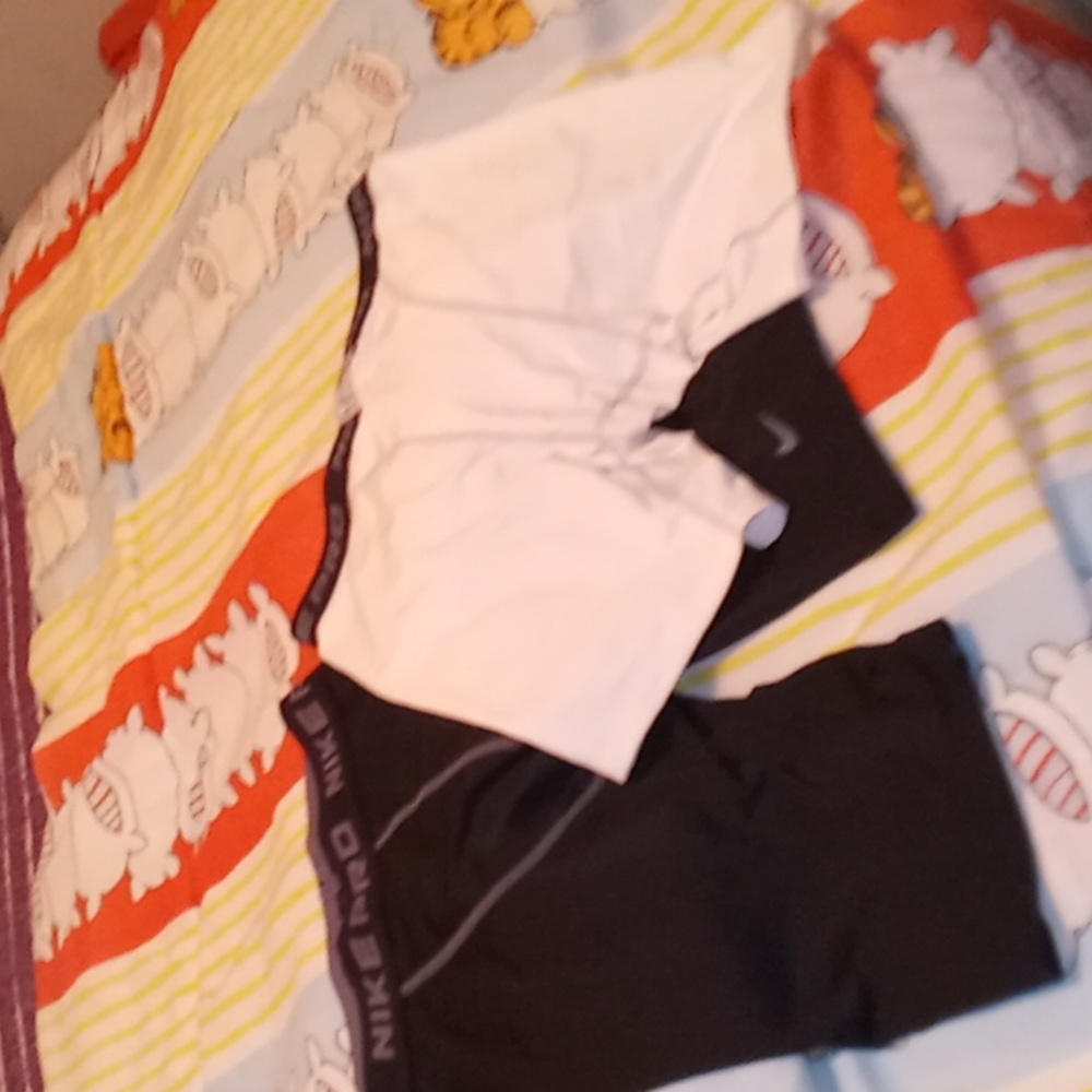 NWOT,NIKE PRO,Bundle of 2,Dri Fit, Youth, Shorts